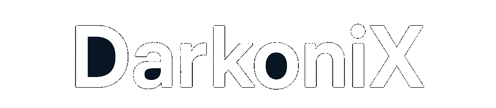 DarkoniX logo – cybersecurity support and risk assessments for UK schools, councils, and SMEs
